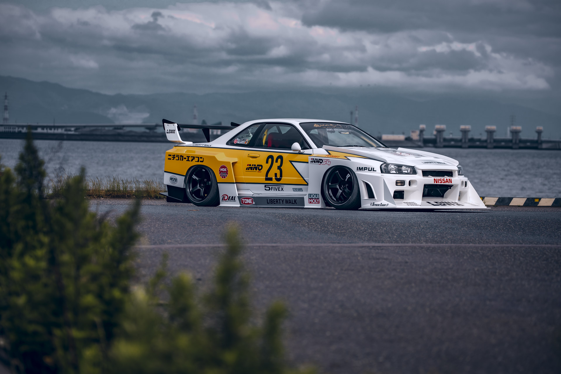LB-ER34 Super Silhouette SKYLINE Full Complete