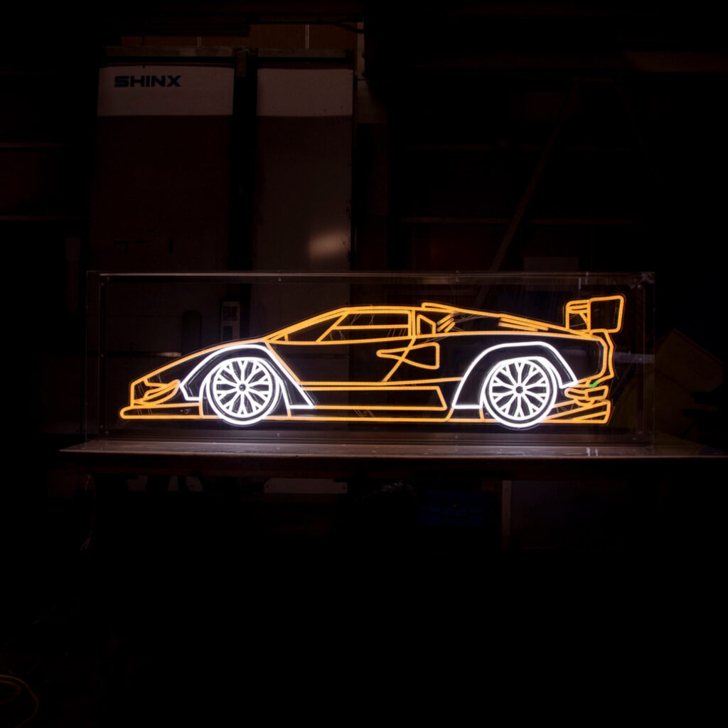 カウンタック LIBERTY WALK LED NEON