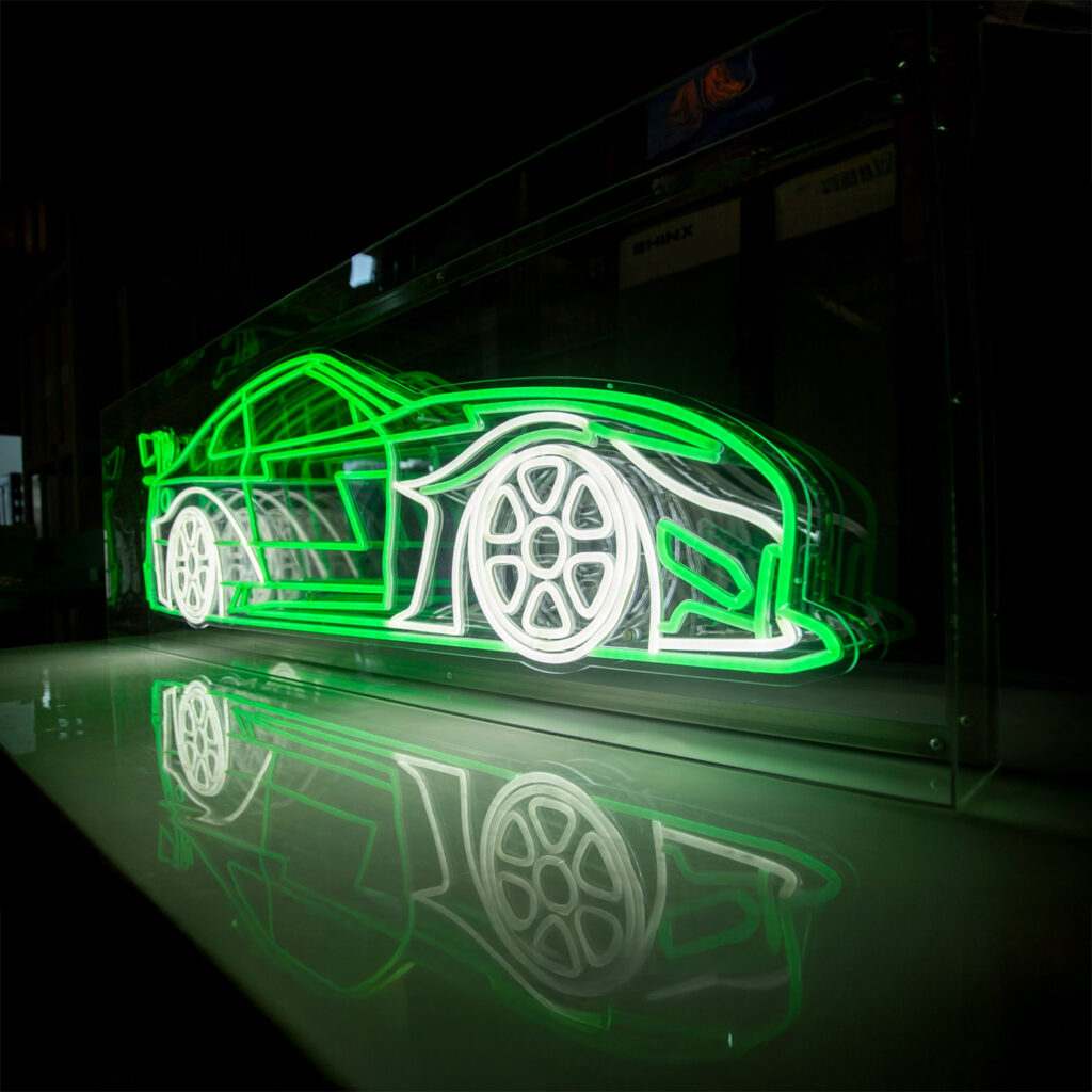GTR 35 LIBERTY WALK LED NEON