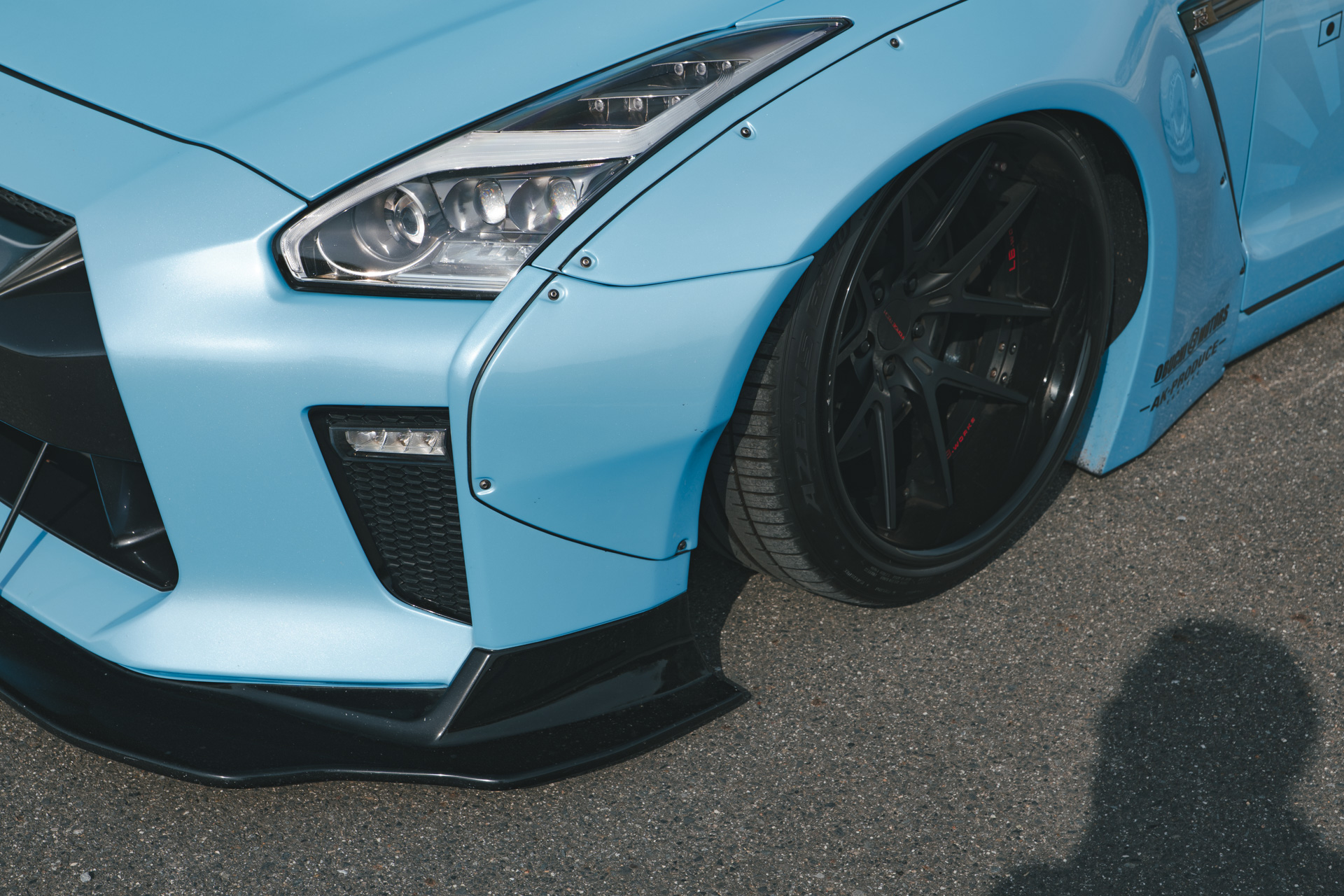 LB-WORKS NISSAN GT-R R35 type.1.5 blue40