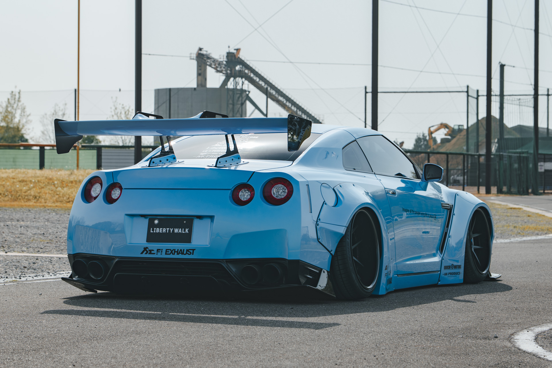 LB-WORKS NISSAN GT-R R35 type.1.5 blue45