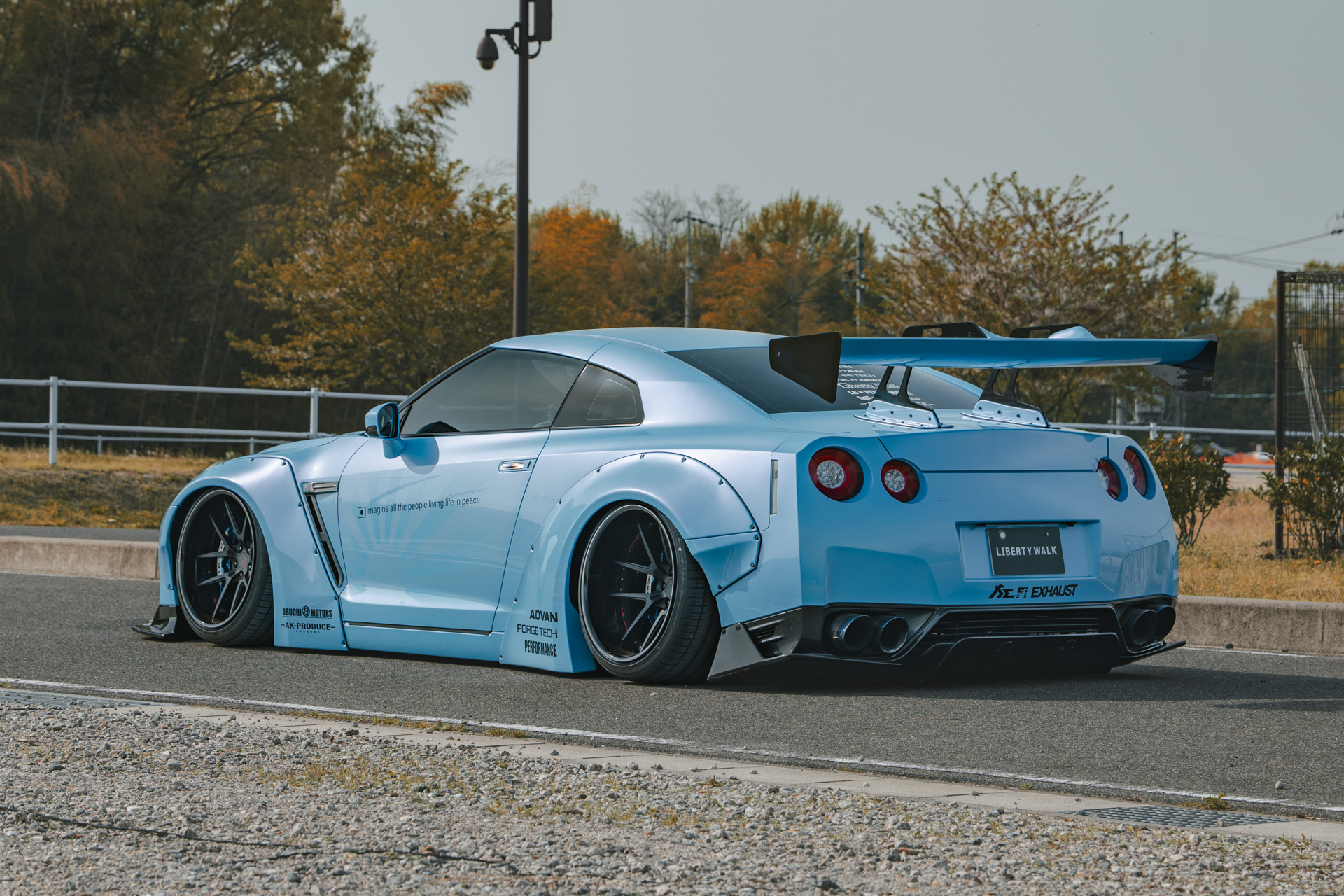 LB-WORKS NISSAN GT-R R35 type.1.5 blue47