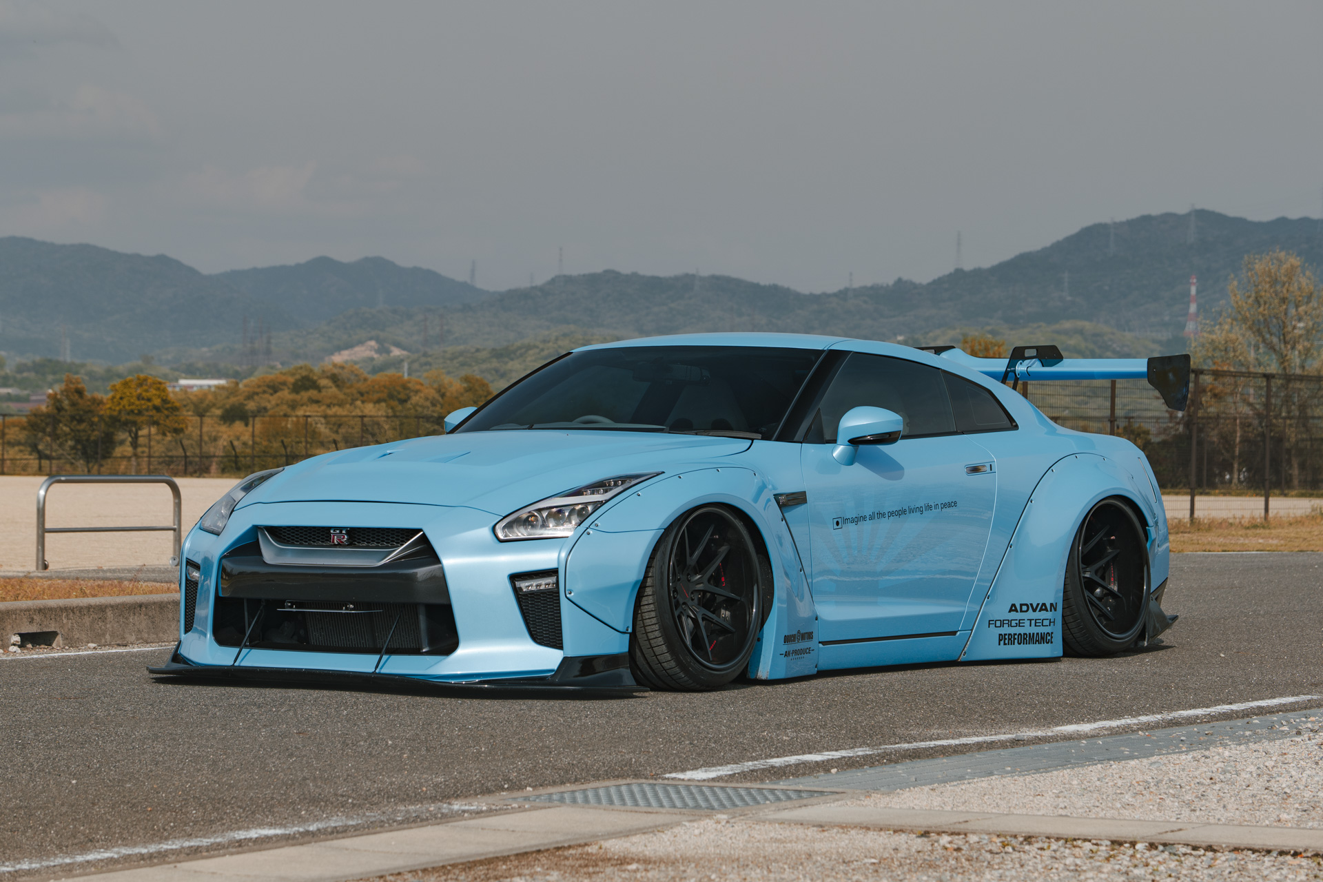 LB-WORKS NISSAN GT-R R35 type.1.5 blue49